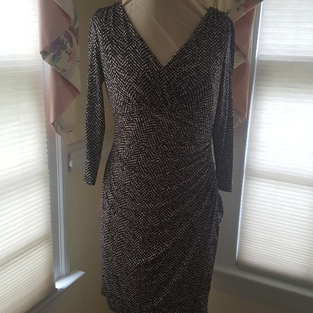 Like New Ralph Lauren faux wrap dress.